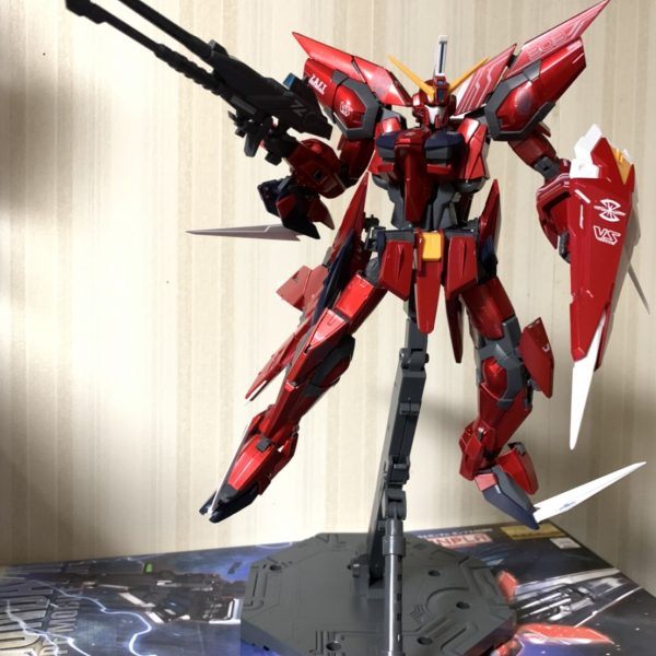 MG　イージスガンダム　キャンディ塗装仕上げ♪