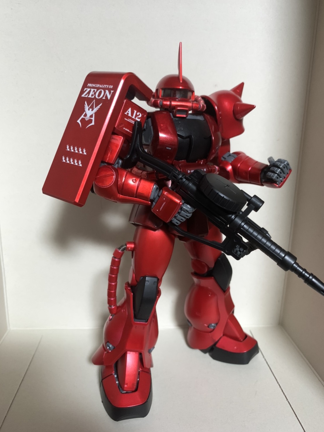 ガンプラMG ガンダム(ジ・オリジン)/シャア専用ザク＆MG グフVer.2.0 