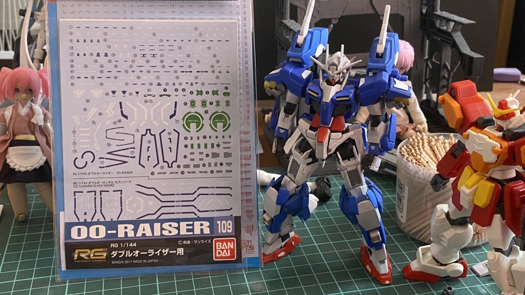 今回使用したデカール類です 基本的水転写デカールを使ってます