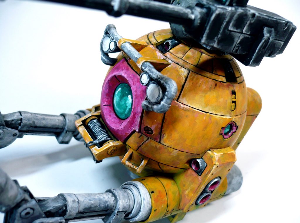 ここからは各部アップ画像今回は実物より白っぽい色合いの撮影になってしまいました。