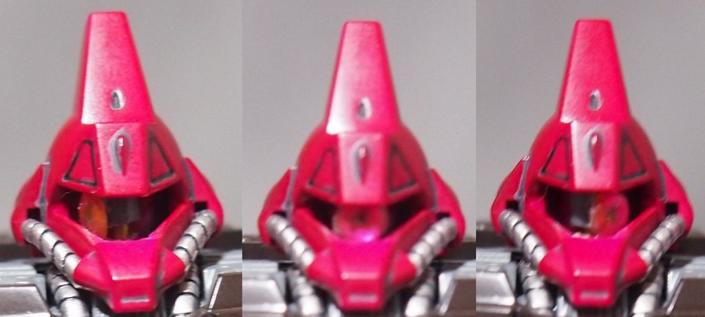 改造してモノアイが動くようにしました。