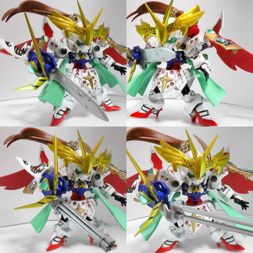 古くから継承されるエクシアブレイドも。換装も可能。パワー大好き姫です。戦いは火力、物理で殴る派。