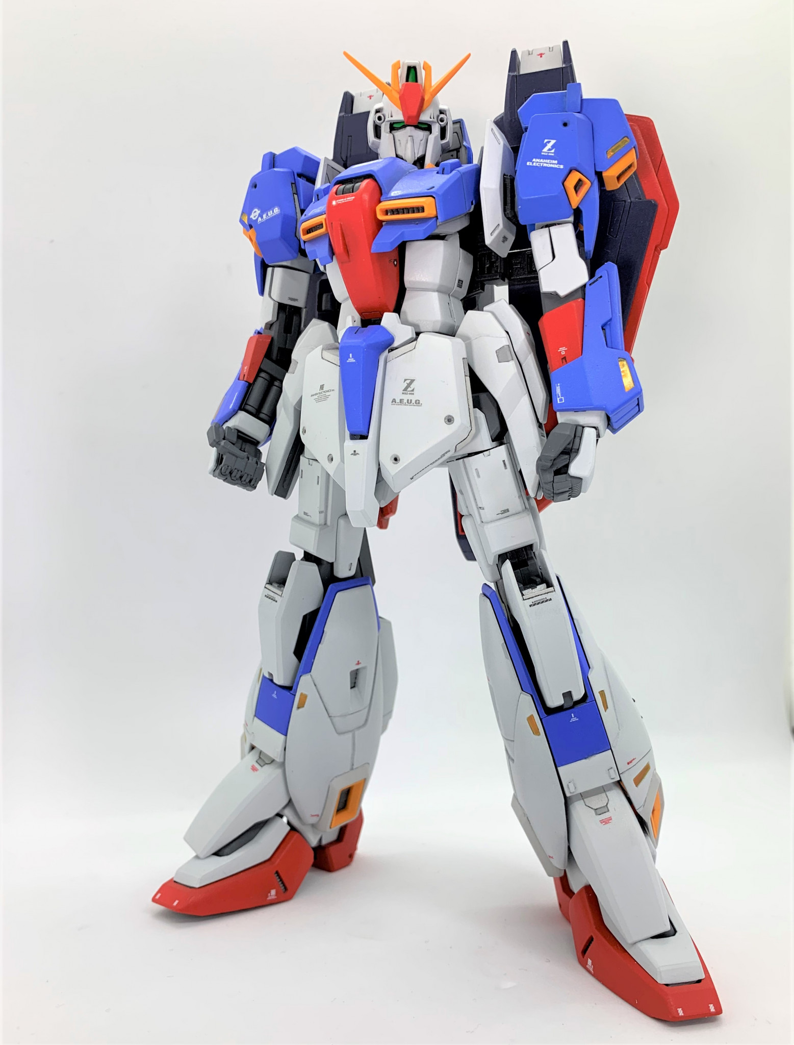 MG Zガンダム ver.2.0 改修 塗装済み ガンプラ 完成品 - プラモデル