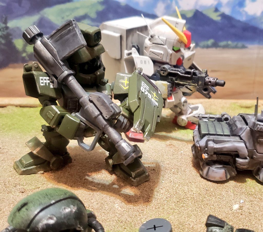 ロケットランチャー(以前作ったWDジムのもの流用してるのは内緒)