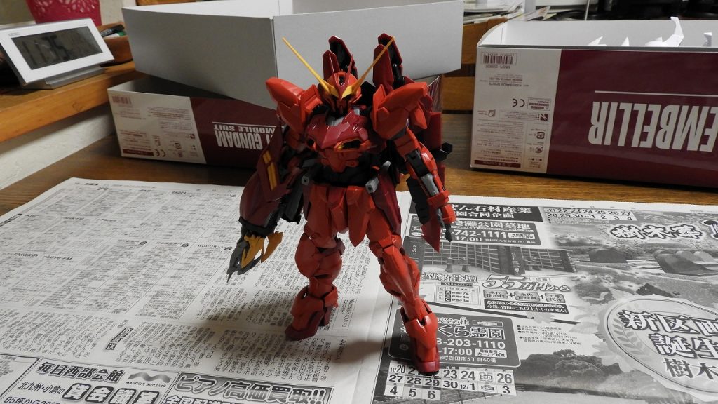 1/100 ＭＧテスタメントガンダム【サフレス】–2枚目/制作者：がっかりうどんぬ