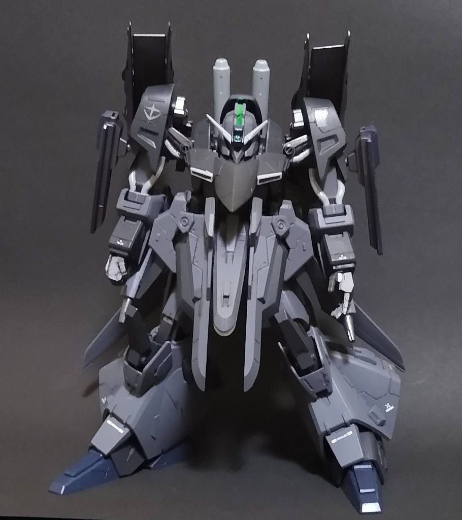 正面から。脚部を中心に少しディテールを追加してます。フライルーはカッコイイ角度を見つけるのが大変です（笑）