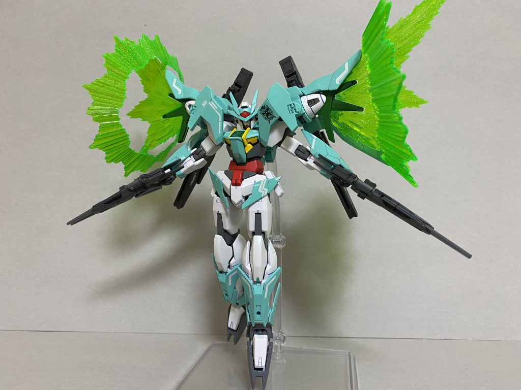 ハイヤーザンスカイフェイズ(でいいのかな？)光の翼はエフェクトが綺麗やねぇ