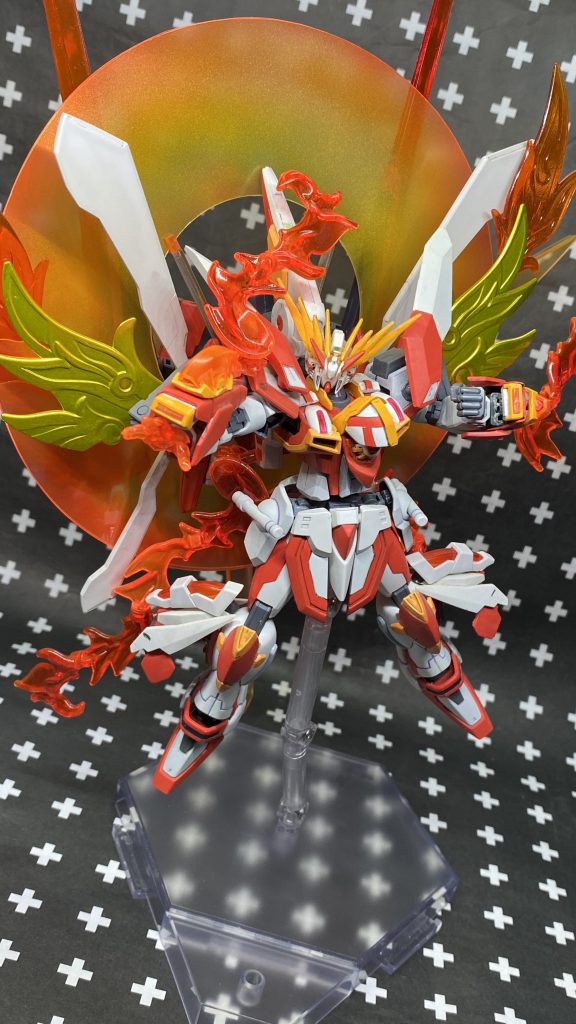 ゴッドフィンガー改めサンシャインフィンガーで〆！クリアパーツモリモリで個人的には満足でしたが何か物足りない気もするので気が向いたら改修していきたいと思いました。ありがとうございます。