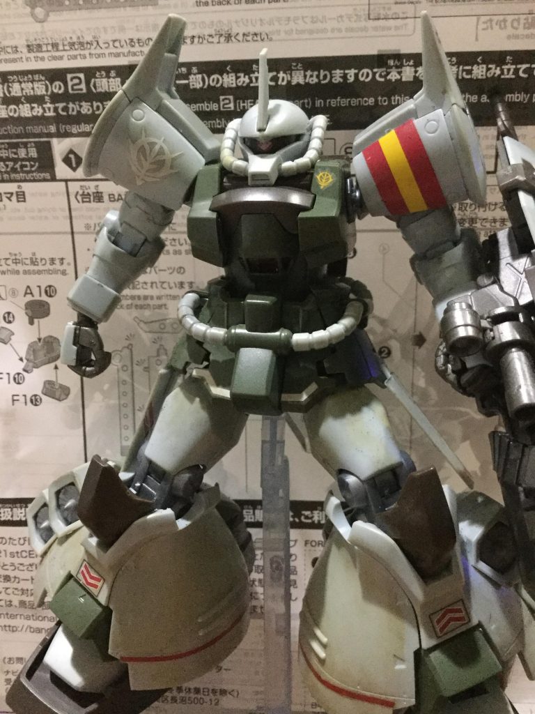 デカールはかなり苦労しましたよ...なんか足のところ上下貼り間違えてるし笑笑 以下アピールショットです。