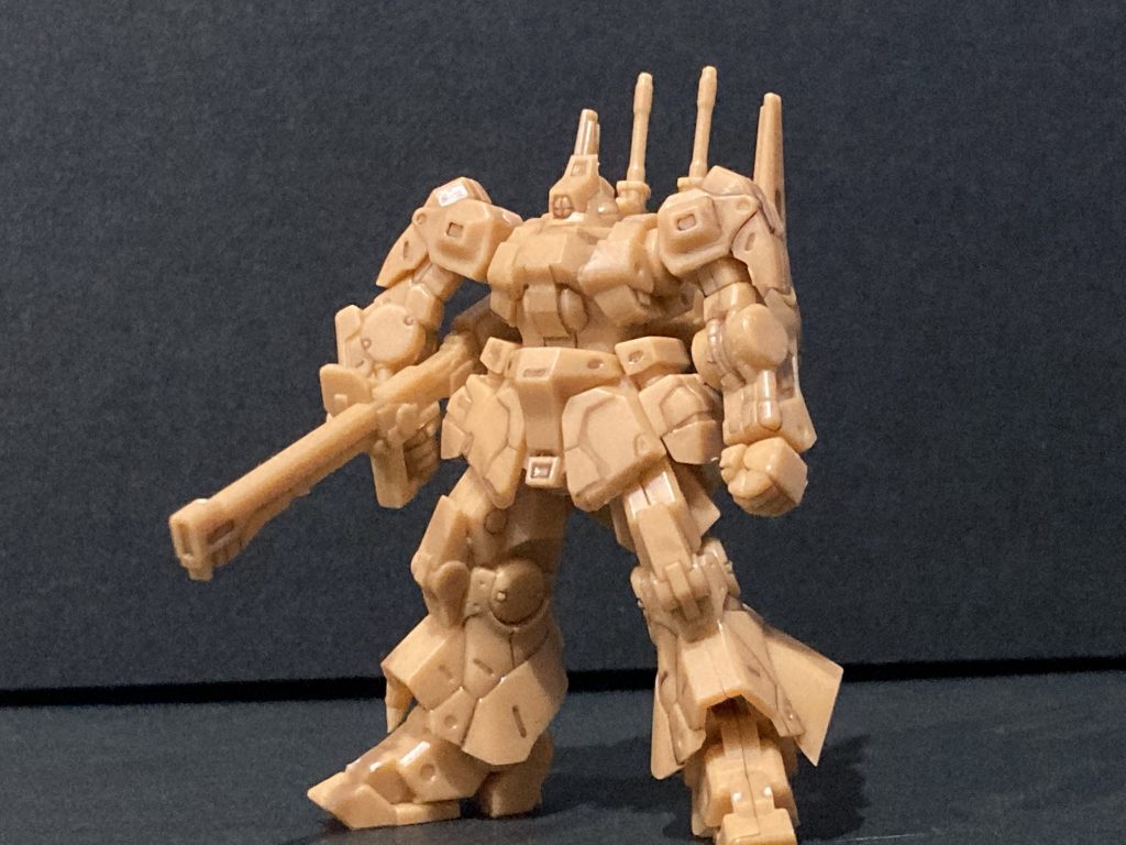 塗装する前日雑に墨入れしたやぁつ