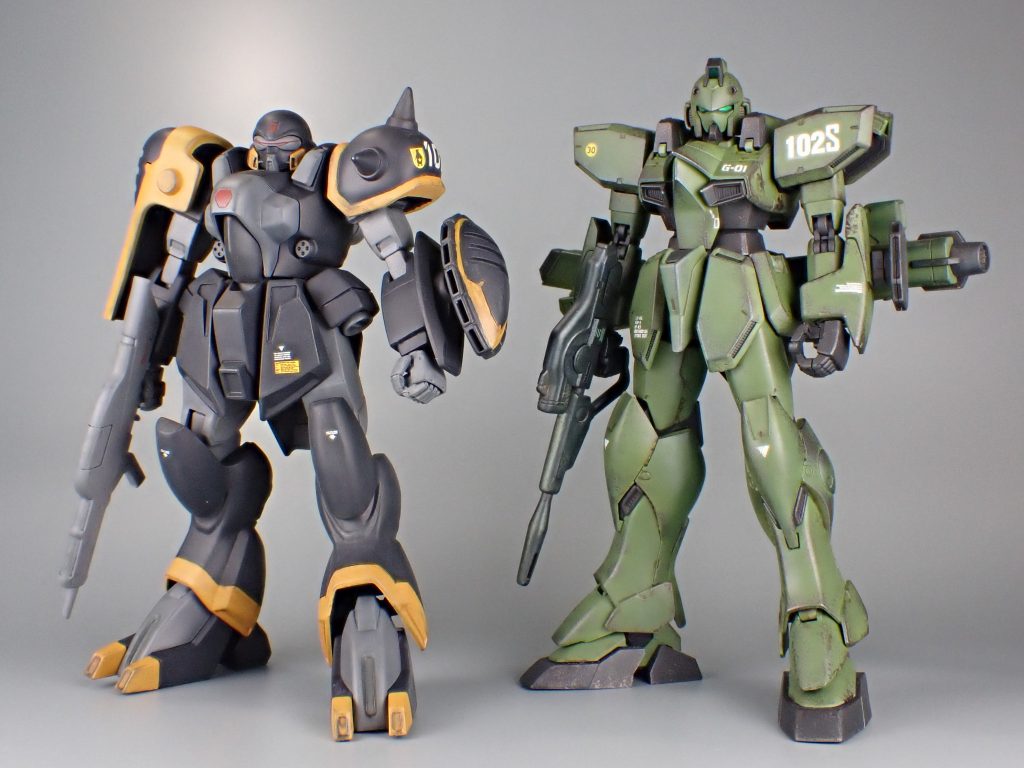 去年の正月に作ったガンイージと。