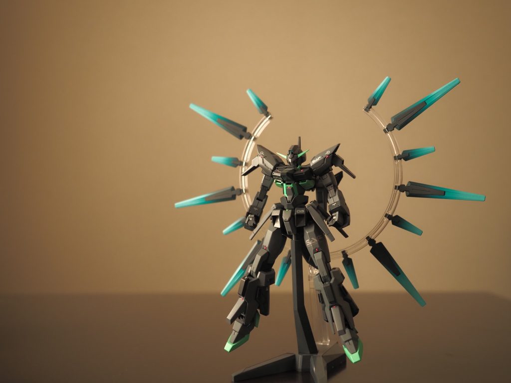 本体色とのバランスを考えて、後ろのブレードのグラデーションと塗り分けを頑張ってみました✌︎('ω'✌︎ )