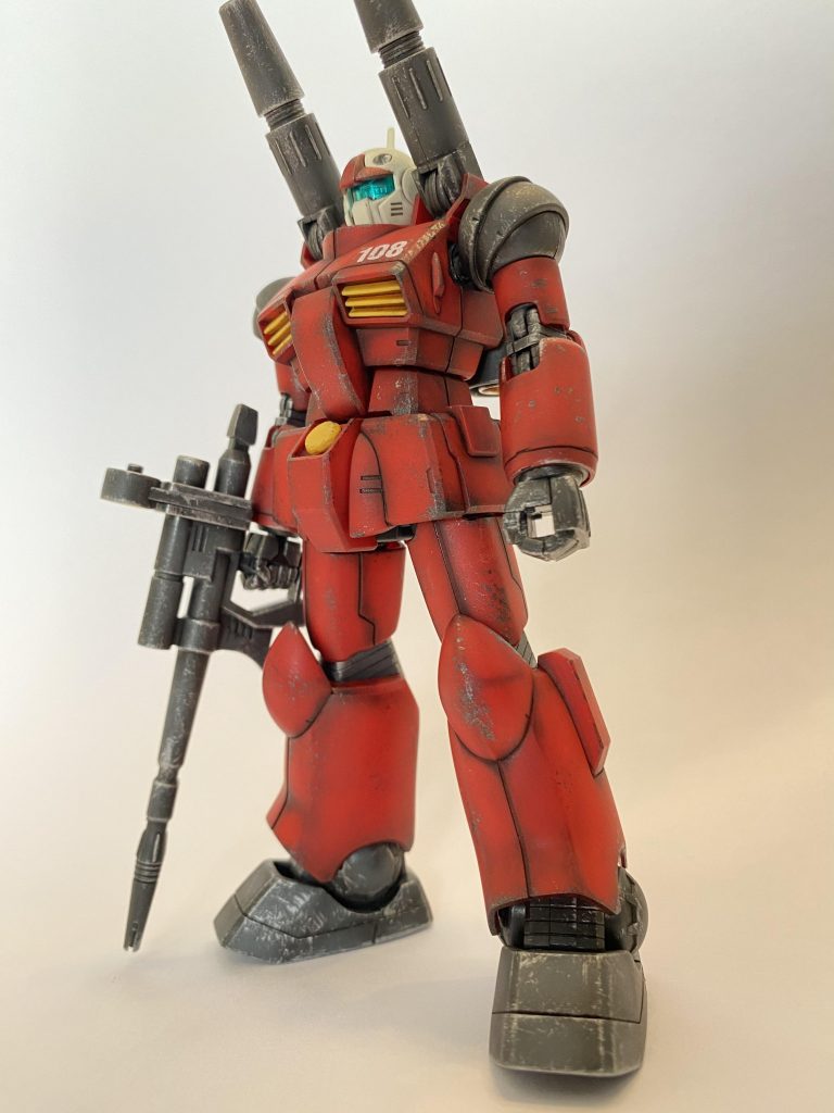 シルバーのドライブラシ、スポンジチッピングをしてみましたが難しかったです。