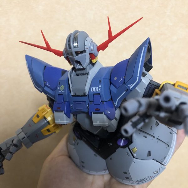 半塗装くらいのRGジオング