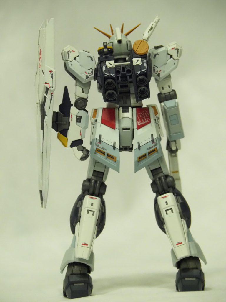 ワンポイントでリアアーマー塗分けてみました