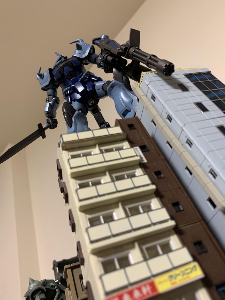 つや消しする前