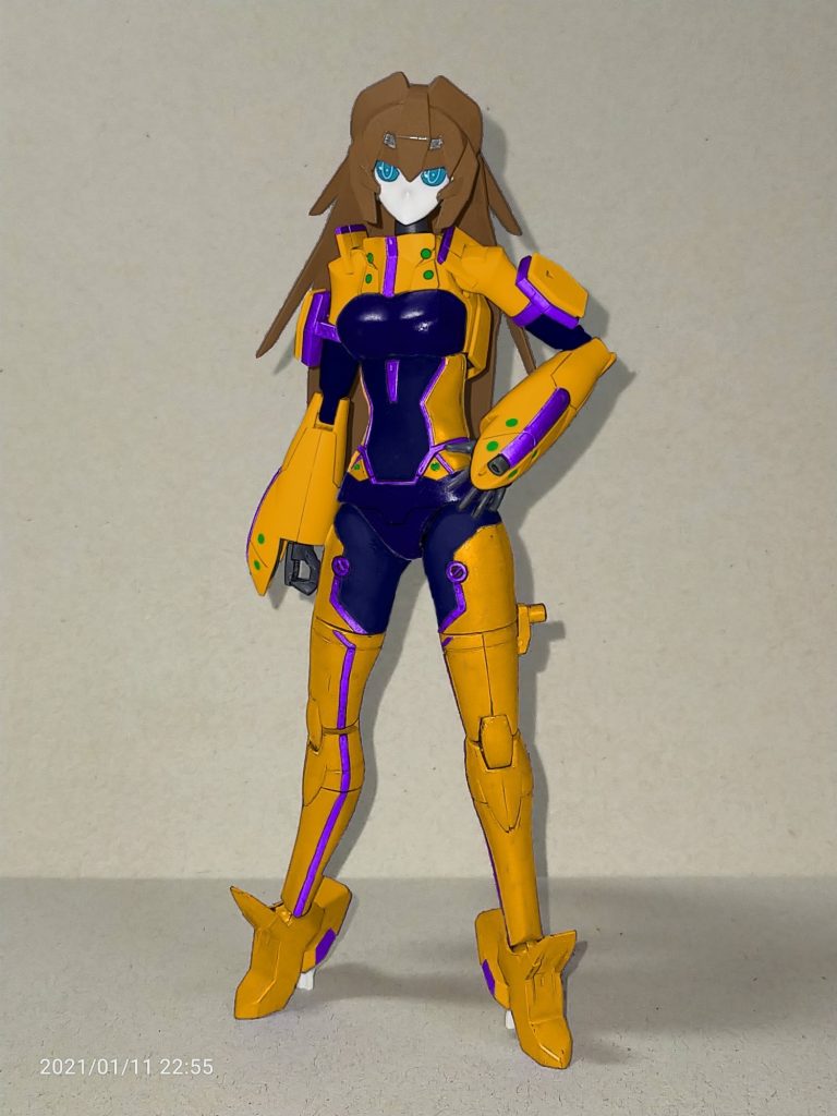 (21/1/24追加)『篁メイ』マブラヴオルタネイティヴ トータル・イクリプスの篁唯依がモチーフです。※スマホの画像編集アプリで色を変更した画像です。 