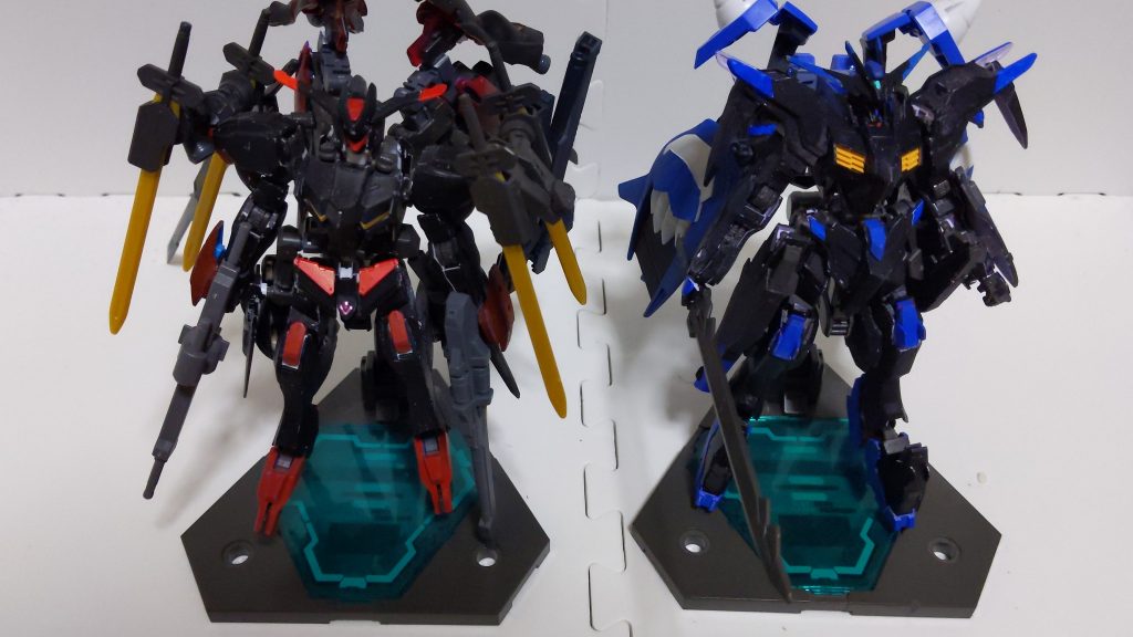 バエル・フギンとマルコシアス・ムニンの二機が揃うとヴァイエイトとメリクリウスのように互いをカバーし合うベストパートナー、対峙したダイバーにとってはトラウマ級の凶悪タッグとなります。