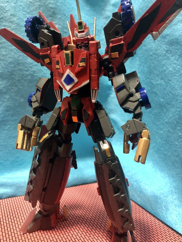 参考元の方も腕が長めなのでその辺りはそのままに^^;