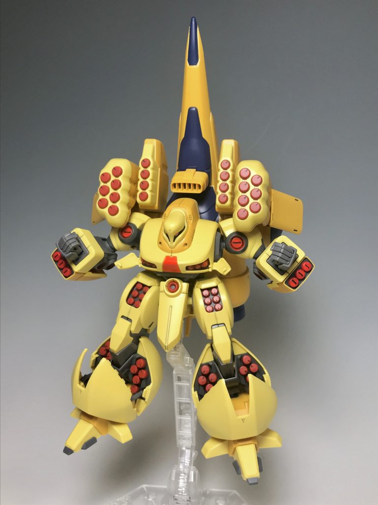 ミサイル全弾発射！ギミックが楽しいです！