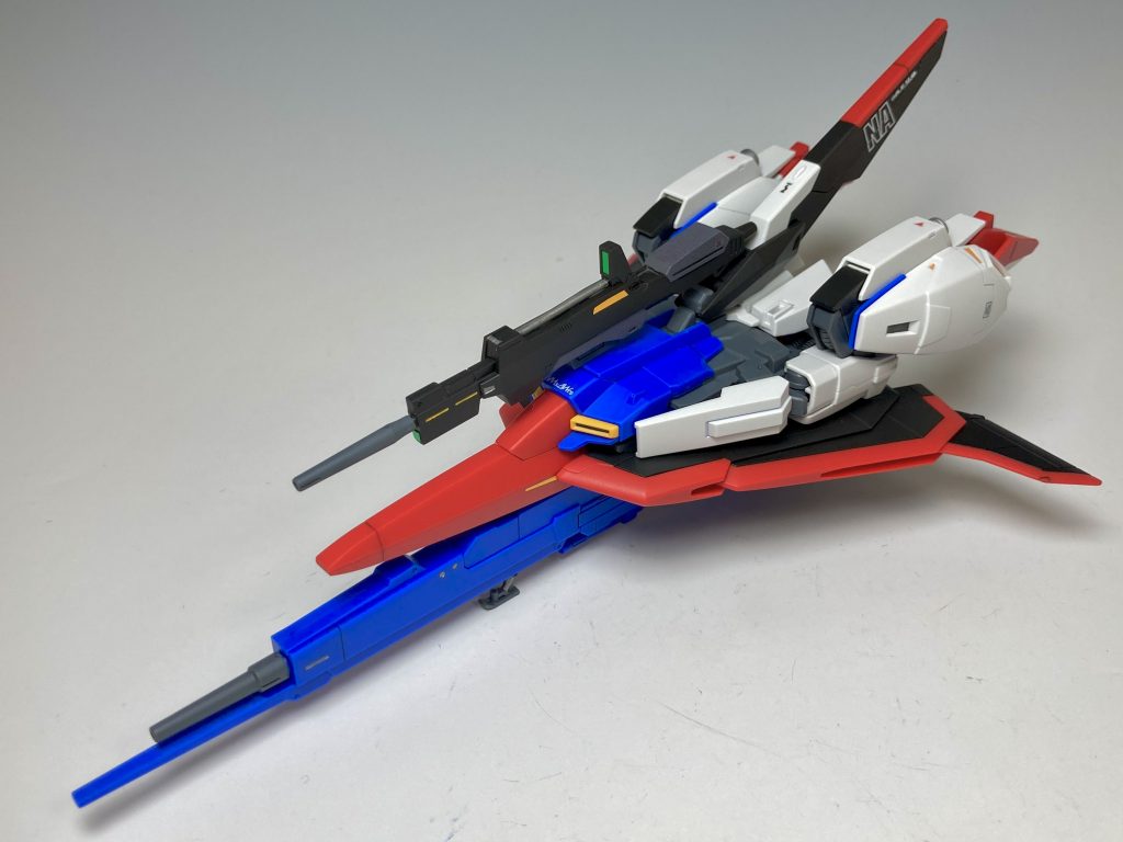 ウェイブ・ライダー形態で！差し替え変形なのでスタイリッシュですね！