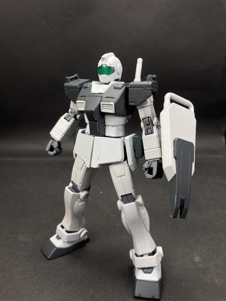 基礎色完了段階。