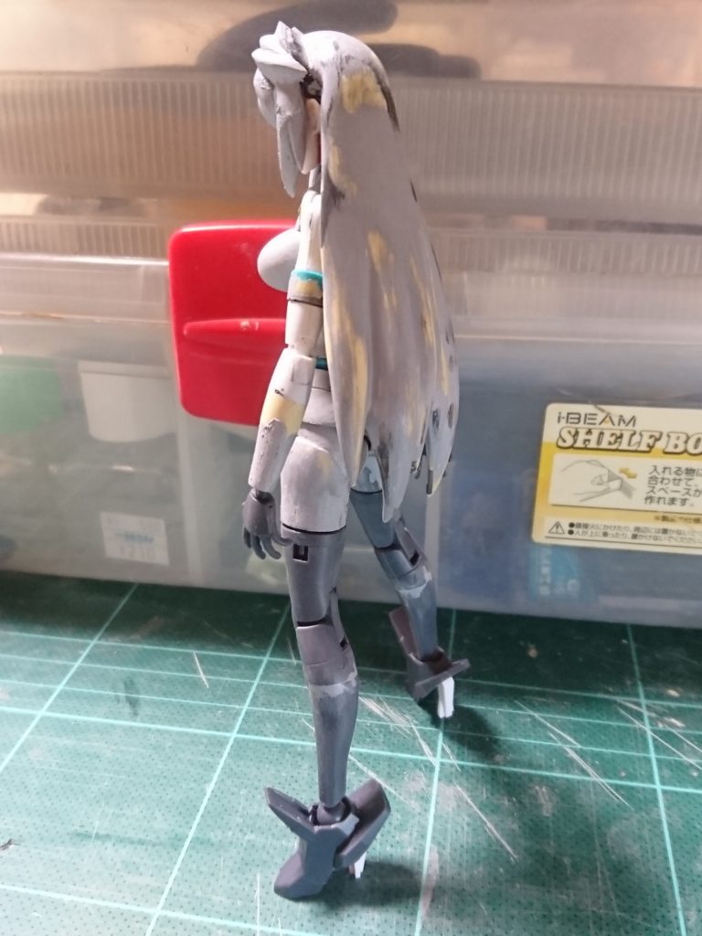 ダイバー時の髪も。