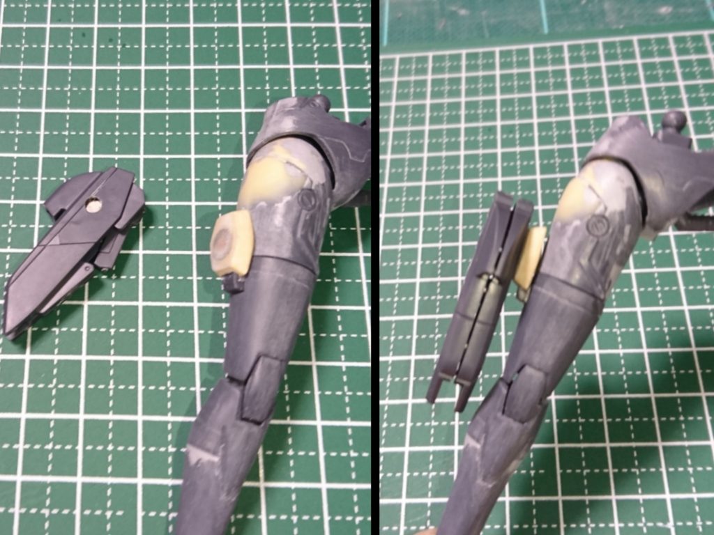 ビームガンの脱着はネオジムに変えました。