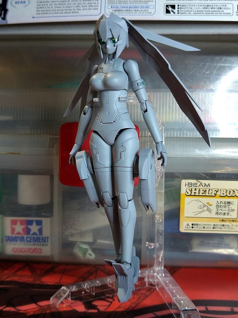 最終チェック。塗装前のサフ。