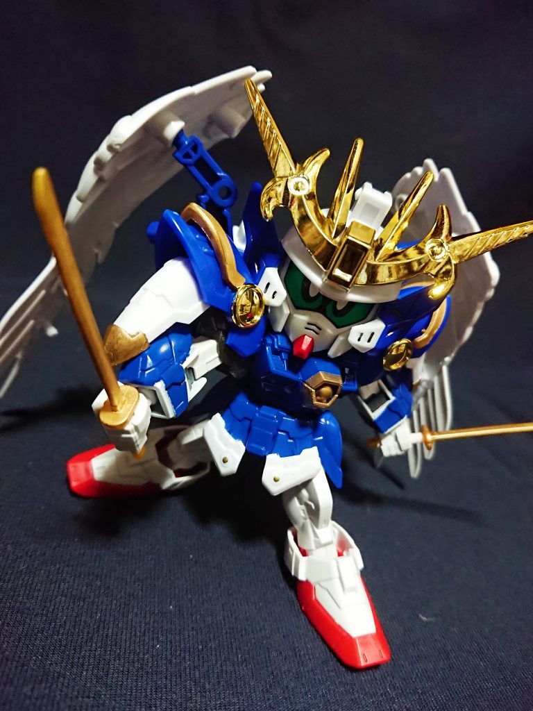 ムシャ戦記は現在再販が無いため他の武者も入手しづらいのが残念なところ。全機EWデザインで見た目のバランスも良いため、今見ても無改修でもカッコいいシリーズです。