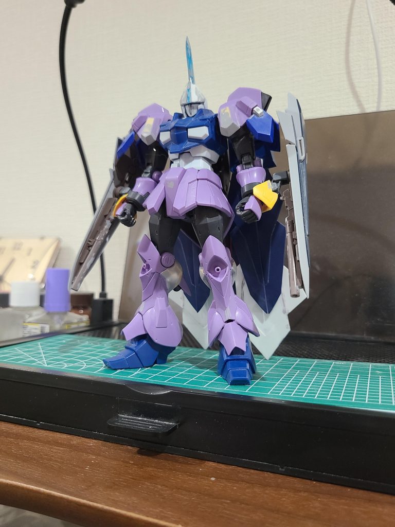 サフ吹き前の状態。すみません、作成途中の画像はこれしか残っていませんでした(苦笑）