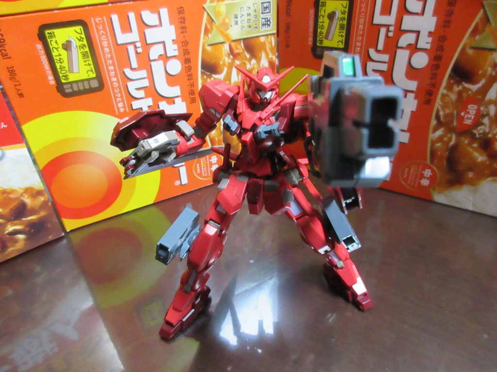 本体はアストレアなのでもちろん付属するプロトGNランチャーなども装備出来ます!