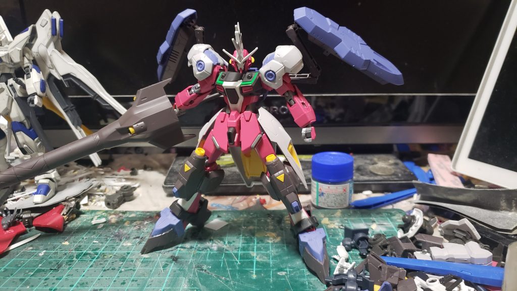 もう少しパーツを付けようか考えましたがあんまりゴテゴテさせるのもよくないかなと思い、ミキシングはこれで終わりにしました。