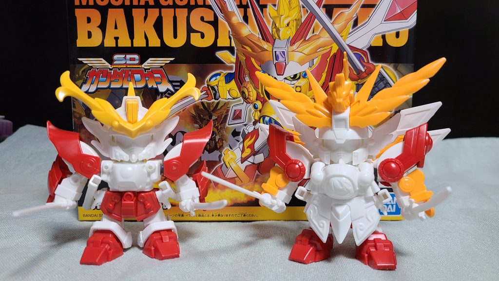 今回使ったのはBB戦士『爆熱丸』とBB戦士『爆心丸』