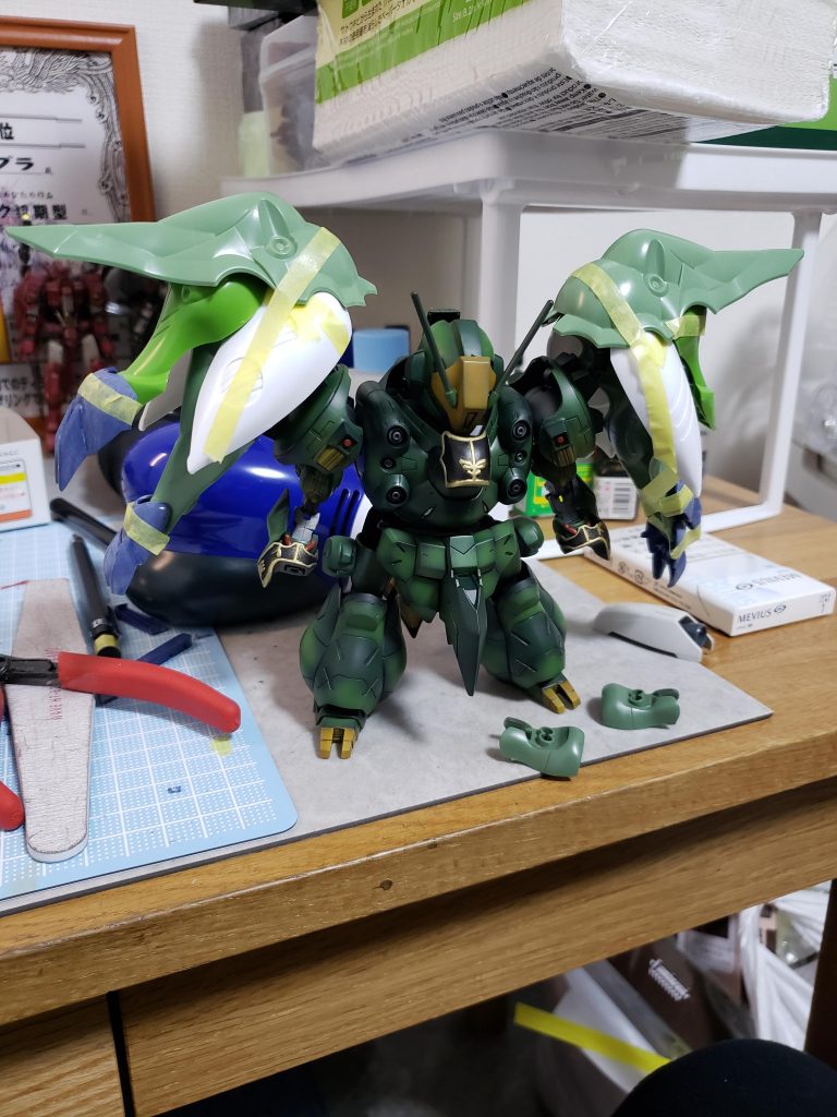 バイザーは10枚羽にしました♪