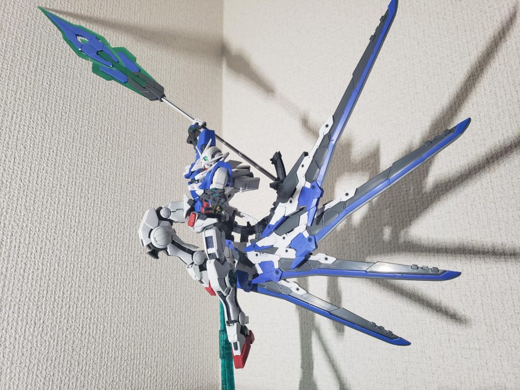 最後に前回のエクシアです(笑)わざわざブシドーガンダム見るのはめんどくさいと思いますのでありがとうございました〜