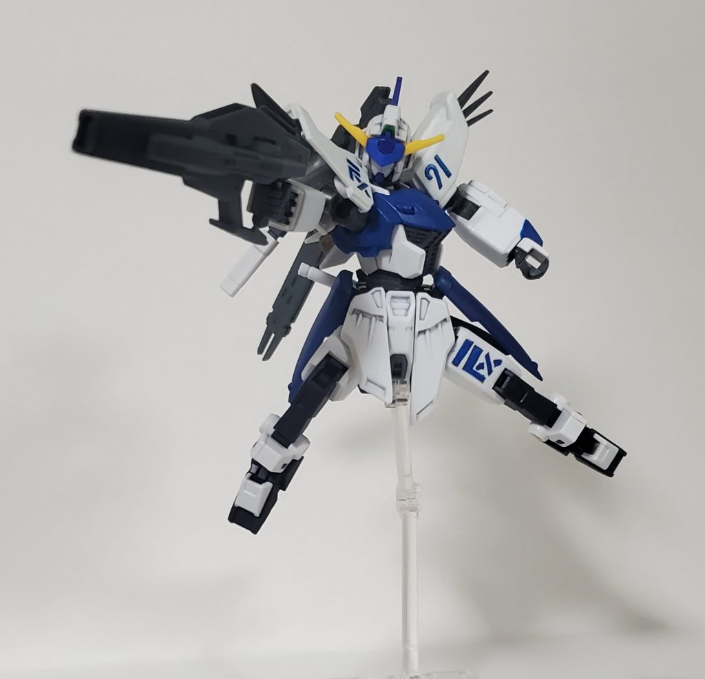 スタングルライフル構え