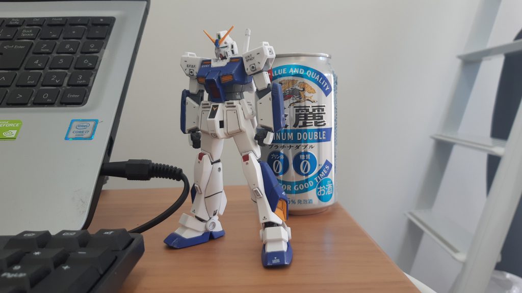 また作りたいガンダムです。今ならもっと上手く作れると思うかもきっとです。(弱気な前向き姿勢)