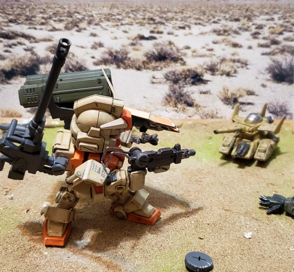 また、構成部品の大半がジムな事から、後世の資料では当機はガンダムではなくジムないし陸戦型ジムとして扱われている事も多く、加えて上記の通り部品取りとして解体されてしまっているケースも多いことから正確な生産数が曖昧になっており、後世の歴史家の悩みの種にもなっている。陸戦型ガンダムの生産数が資料によって多少のバラつきがあるのは、当機を陸戦型ガンダムとしてカウントする場合とそうでない場合があるからである。