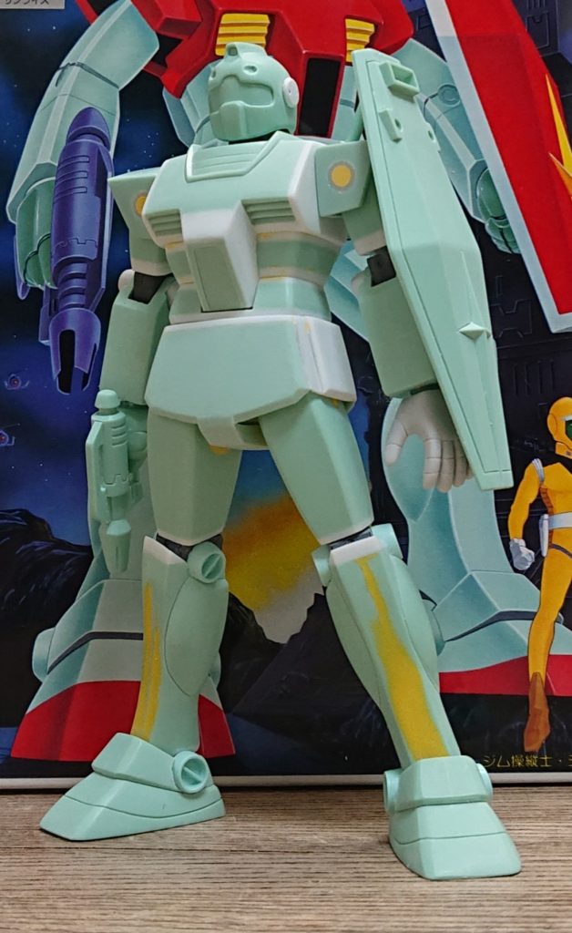 キット全体に手を入れましたが、特に上半身の改造時に泣きました。正直吐き気を催しましたね。