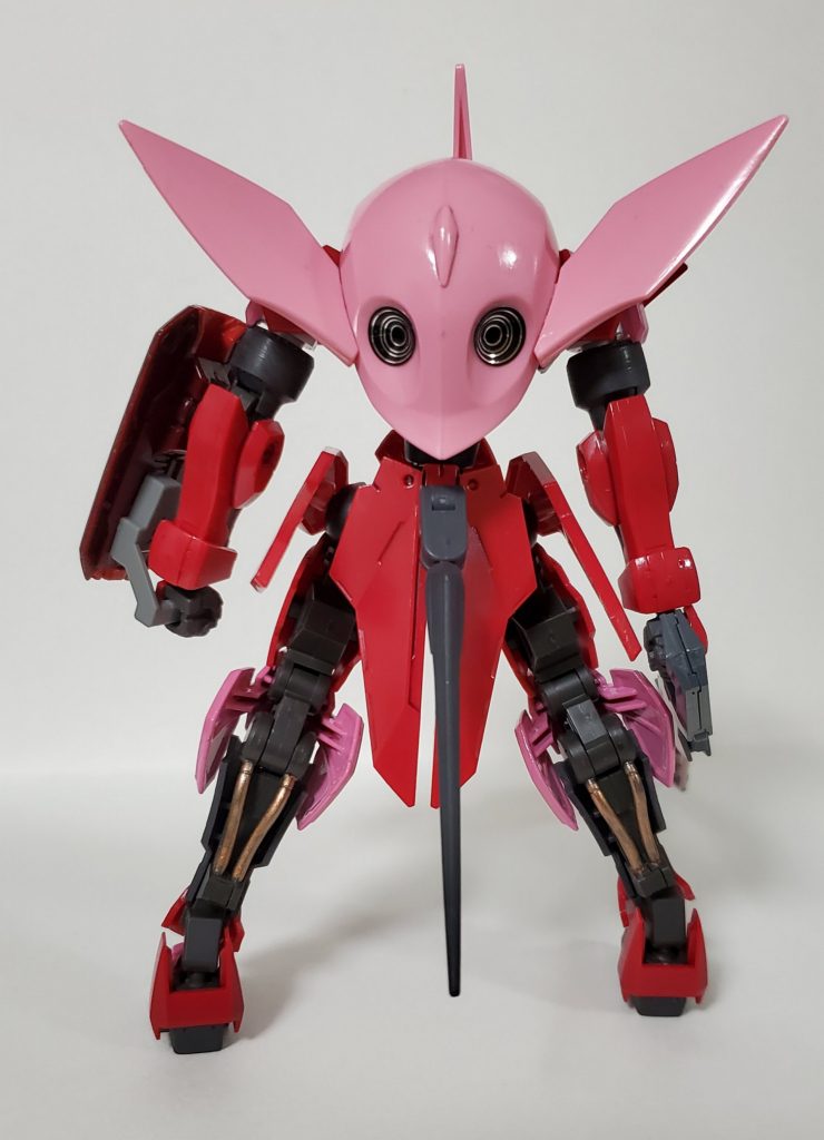 後ろから。
ヴァルキュリア・フレームは素晴らしい造形美なので、もっと種類出て欲しかったです。
