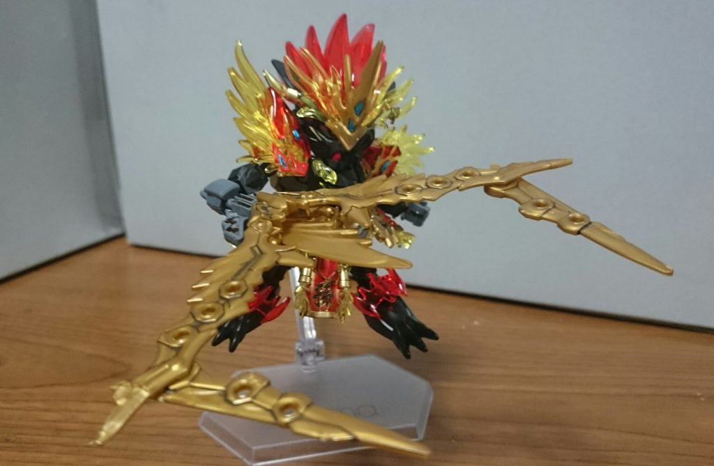 ・號虎怒流山撃！！バックパックの骸ノ神器と立神が合体！！なんだかタクティカルアームズぽい