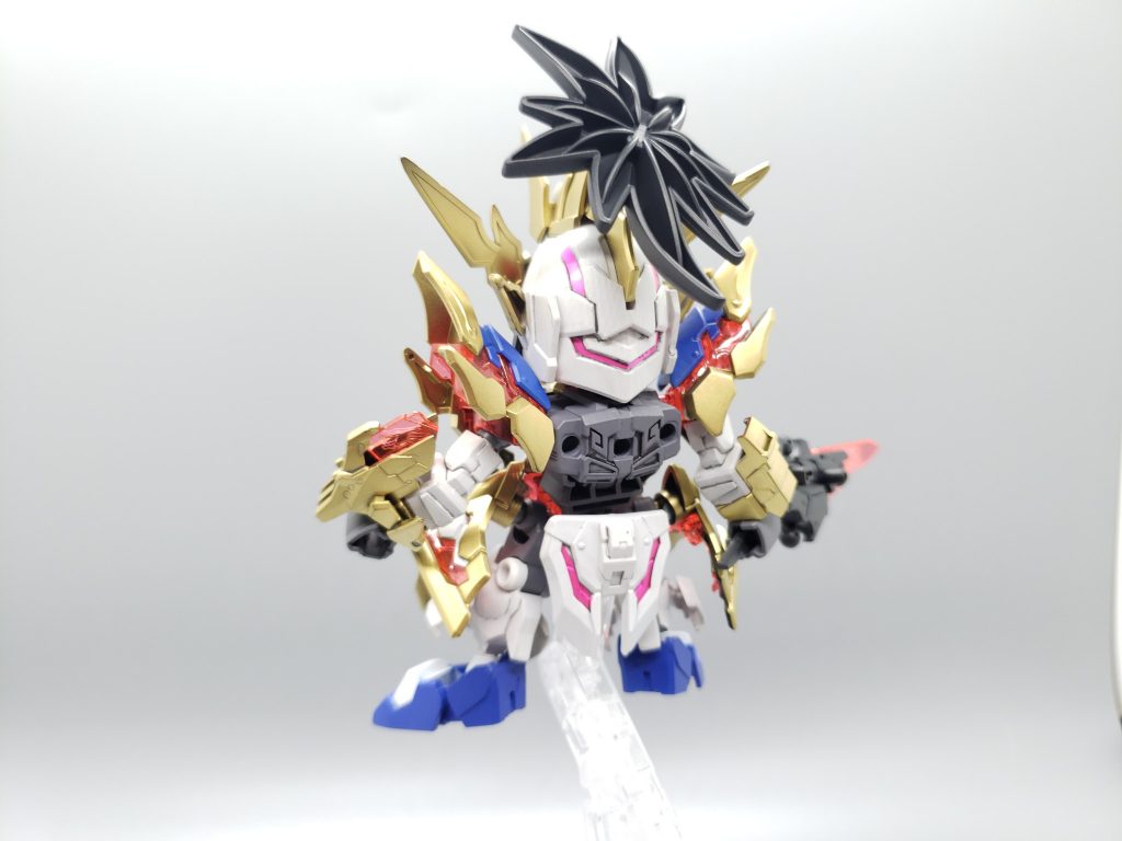 背面の塗り分けはちょっと大変でした…