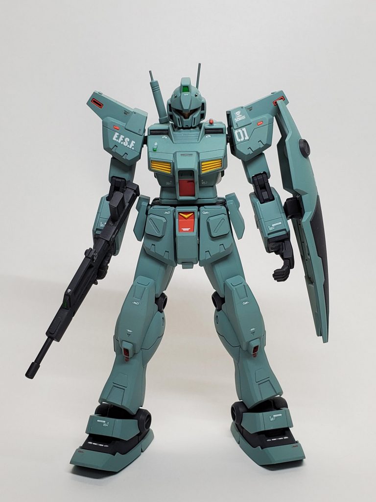 主な改修箇所は、首の延長。肩の軸上げとC面の修正。腰部の延長。設置性向上のため足首の軸改造です😁