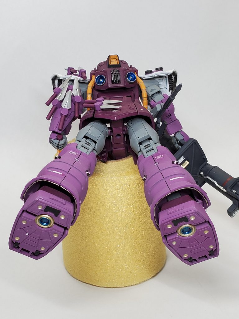 裾の中もプラバンでディティールアップしてます。 