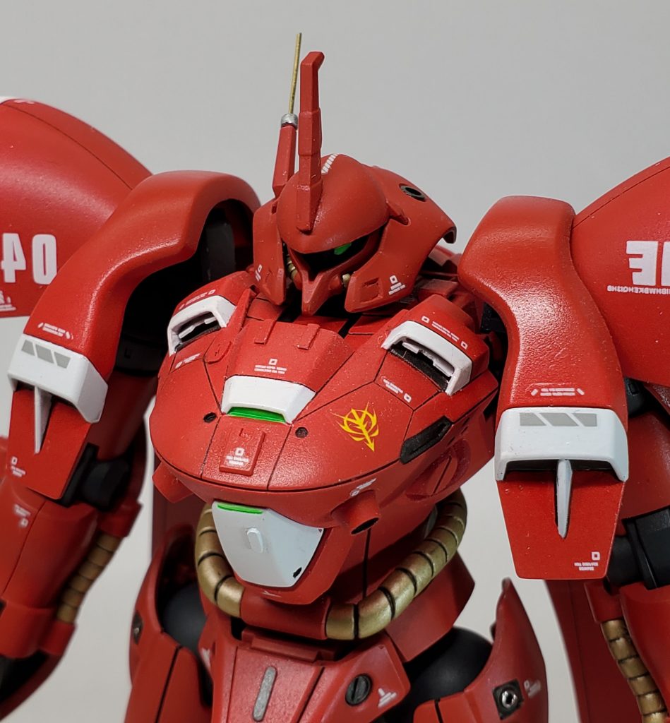 各所にスジボリ追加。金属パーツも採用しています😄