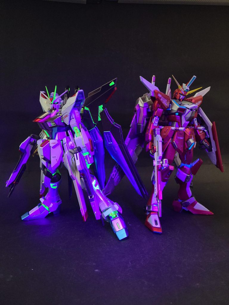 その後、新たに組織されたオーブ軍第2宇宙艦隊の所属機となった本機は、大量破壊兵器レクイエムを排除するために出撃(メサイア攻防戦)。地球に残ったカガリに代わって現場の最高指揮官となったキラ・ヤマト准将の乗機として序盤から多勢を相手に奮戦し、ミーティアを用いインフィニットジャスティスとの共闘などでステーションワンの破壊に成功する。そのままダイダロス宙域へと向かい戦闘が佳境を迎えると、ミーティアをパージし宇宙要塞メサイアから出撃してきたシンのデスティニー、レイのレジェンドを筆頭とする増援MS部隊などと交戦。ほどなくして、侵攻の遅延を打開するべく、自機と母艦のエターナルやドムトルーパー隊を残しての全軍先行を指示(命令)し、ザフト軍から離反したジュール隊などの加勢も受けながらメサイア増援部隊の足止めに従事する。そうして、レクイエムに猛進していったインフィニットジャスティスを追ってシンのデスティニーが離脱していくと、同じようにシンにアスランの追撃を指示しストライクフリーダムとの対決を買って出ていたレイのレジェンドが立ち塞がり、かつてのラウ・ル・クルーゼ駆るプロヴィデンスのイメージと重なる因縁じみた一騎討ちに突入するが、最終的にフルバーストの一斉射で胴体(バイタルエリア)のみを残す大破に追い込んで退ける。その後、再びミーティアを用いてエターナルと共にメサイアを攻撃し完全破壊した。