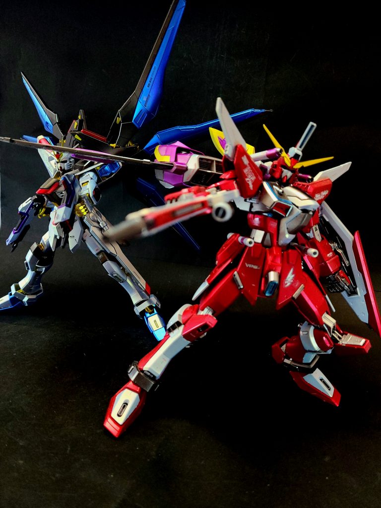 『FINAL PLUS 選ばれた未来』で追加され、『スペシャルエディション完結編 自由の代償』にも引き継がれた新規エピローグにて、オーブ・プラント間の終戦協議を経て最高評議会から招聘を受けたラクス・クラインが座乗するエターナルに随伴している姿が、映像上で確認されている本機の最後の様子となった。