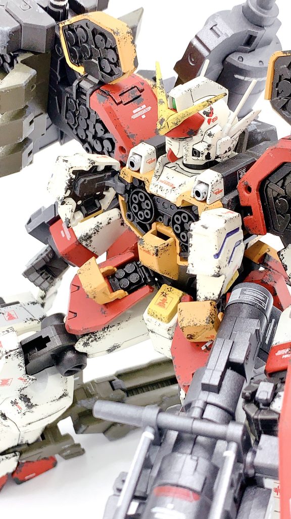 ヘビーアームズイーゲル装備、今後のガンプライフのためにあと5000兆機ほしいですね(ガトリングとミサイル取り)