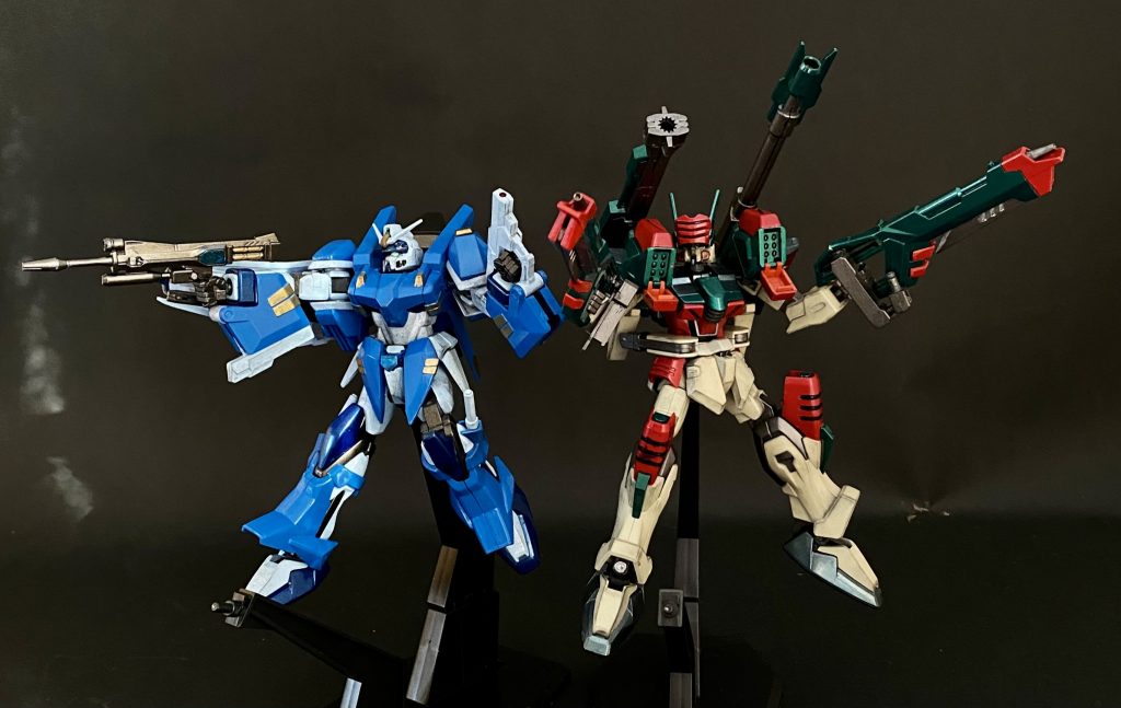 以前作ったヴェルデバスターと一緒に撮影👍